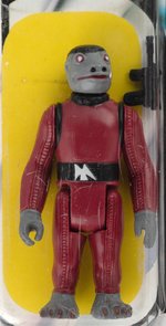 PALITOY "STAR WARS: RETURN OF THE JEDI - SNAGGLETOOTH" TRI-LOGO "TRANSITION" 70 BACK-A AFA 80 NM.