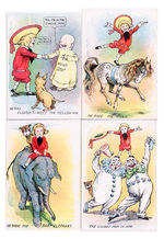 "BUSTER BROWN AT THE CIRCUS" CARD GAME.