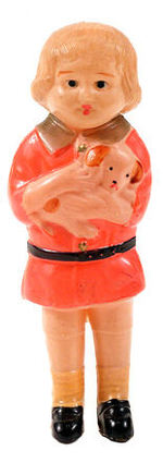 BUSTER BROWN AND TIGE CELLULOID FIGURE.