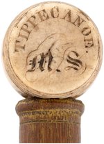 WILLIAM HENRY HARRISON 1840 "HARD CIDER TIPPECANOE" CANE.