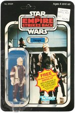 "STAR WARS: THE EMPIRE STRIKES BACK - DENGAR" ACTION FIGURE ON 41 BACK-A CARD.