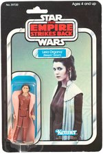 "STAR WARS: THE EMPIRE STRIKES BACK - LEIA ORGANA (BESPIN GOWN)" ACTION FIGURE ON 31 BACK-B CARD.