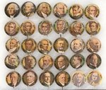 PRESIDENTS SCARCE SET 30 0F 32 INCLUDING RARELY SEEN FDR AND TRUMAN.