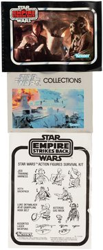 "STAR WARS: THE EMPIRE STRIKES BACK" MAIL-AWAY BOXED PAIR 4-LOM/ACTION FIGURES SURVIVAL KIT.