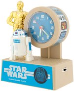 “STAR WARS" QUARTZ TALKING ALARM CLOCK BY BRADLEY.