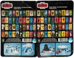 "STAR WARS: THE EMPIRE STRIKES BACK" CARDED "HAMMERHEAD, WALRUS" ACTION FIGURE PAIR.