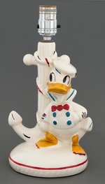 DONALD DUCK NAUTICAL THEME LAMP PAIR.