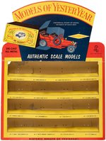 MATCHBOX "MODELS OF YESTERYEAR" EARLY STORE DISPLAY.