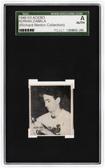 1949-50 ACEBO ADRIAN ZABALA SGC A AUTHENTIC (RICHARD MERKIN COLLECTION).