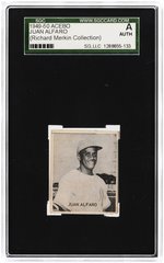 1949-50 ACEBO JUAN ALFARO SGC A AUTHENTIC (RICHARD MERKIN COLLECTION).