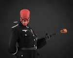 MARVEL SIDESHOW "THE RED SKULL" PREMIUM FORMAT STATUE.