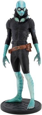 "HELLBOY - ABE SAPIEN" BOXED SIDESHOW MAQUETTE STAUE.