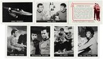 STAR TREK LEAF ORIGINAL ISSUE GUM CARD LOT OF (46) FROM 1967.