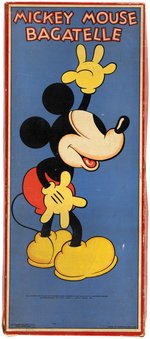 "MICKEY MOUSE BAGATELLE" BOXED ENGLISH GAME.