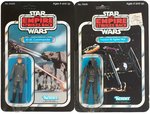 "STAR WARS: THE EMPIRE STRIKES BACK - AT-AT COMMANDER/TIE FIGHTER PILOT" 48 BACK-A CARDED PAIR.