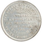 GREELEY "HONEST OLD FARMER OF CHAPPAQUA" 1872 CAMPAIGN MEDAL.