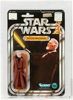 "STAR WARS - BEN (OBI-WAN) KENOBI" 21 BACK-A AFA 60 EX (GRAY HAIR).