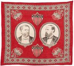 HANCOCK & ENGLISH TURKEY RED PRESIDENTIAL SEAL JUGATE BANDANA.