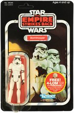 "STAR WARS: THE EMPIRE STRIKES BACK - STORMTROOPER" 47 BACK CARDED ACTION FIGURE.