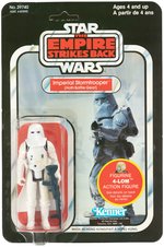 STAR WARS: THE EMPIRE STRIKES BACK - HOTH SNOWTROOPER 47 BACK CANADIAN CARDED ACTION FIGURE.