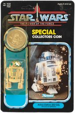 "STAR WARS: THE POWER OF THE FORCE - R2-D2 WITH POP-UP LIGHTSABER" 92 BACK CARDED ACTION FIGURE.
