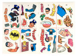 "BATMAN WITH ROBIN THE BOY WONDER STICKER FUN" BOOK.