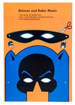 "BATMAN WITH ROBIN THE BOY WONDER STICKER FUN" BOOK.