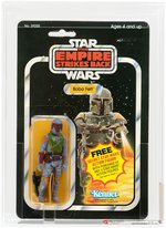 "STAR WARS: THE EMPIRE STRIKES BACK - BOBA FETT 21 BACK AFA 70 EX+ (LARGE CIRCLE EXTENSION STICKER).