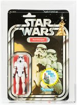 "STAR WARS - STORMTROOPER" 20 BACK-E AFA 75+ EX+/NM  (CIRCLE EXTENSION STICKER).