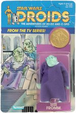 "STAR WARS: DROIDS - SISE FROMM" CARDED ACTION FIGURE.