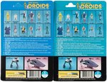 "STAR WARS: DROIDS - KEA MOLL/THALL JOBEN" CARDED ACTION FIGURE PAIR.