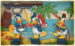 DONALD DUCK BOXED FOREIGN TARGET SET.