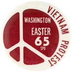 FIRST EVER "VIETNAM PROTEST" MARCH WASHINGTON, D.C. 1965.