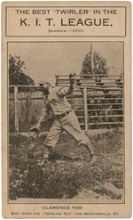 C. 1910 CLARENCE YON HOPKINSVILLE, KY POSTCARD.