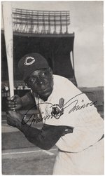 C. 1958-59 J.D. McCARTHY/MINNIE MINOSO POSTCARD.