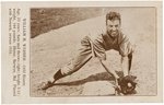 1932 BUFFALO BISONS TEAM ISSUE WILLIAM M. WERBER POSTCARD.