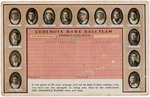 EARLY 20th CENTURY CERESOTA GRAND RAPIDS, MI FLOUR TEAM BASEBALL POSTCARD.