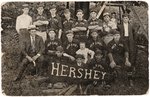 C. 1910s HERSHEY, PA TEAM POSTCARD.