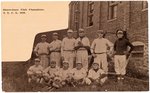 C. 1910 SHREWSBURY, PA BASEBALL TEAM REAL PHOTO POSTCARD.