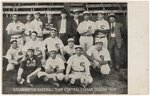 C. 1906 GRAND RAPIDS WOLVERINES BASEBALL TEAM POSTCARD.