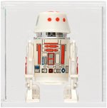 "STAR WARS" - R5-D4" AFA LOOSE ACTION FIGURE/HK 85 NM+ (RED BAR).