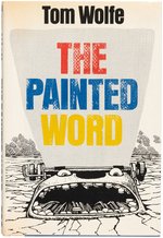 TOM WOLFE "THE PAINTED WORD" SIGNED BOOK.