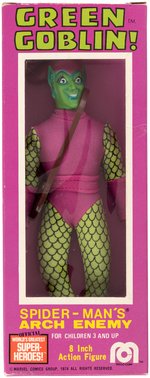 MEGO "WORLD'S GREATEST SUPER-HEROES" THE GREEN GOBLIN SECOND VERSION BOXED ACTION FIGURE.