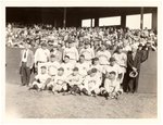 C. 1930s NEWARK, NJ OLD TIMERS DAY BASEBALL PRESS PHOTO.