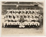 1951-52 HABANA BASEBALL TEAM PRESS PHOTO W/HOF HOYT WILHELM.