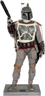 "STAR WARS" BOBA FETT LIFE-SIZE DON POST FIGURE.