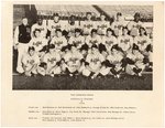 1958 BUFFALO BISONS TEAM PHOTO PREMIUM W/LUKE EASTER.