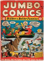 "JUMBO COMICS" #5 JANUARY 1939.