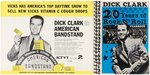 "DICK CLARK/AMERICAN BANDSTAND" EPHEMERA COLLECTION WITH SIGNED YEARBOOK.