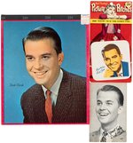 "DICK CLARK/AMERICAN BANDSTAND" EPHEMERA COLLECTION WITH SIGNED YEARBOOK.